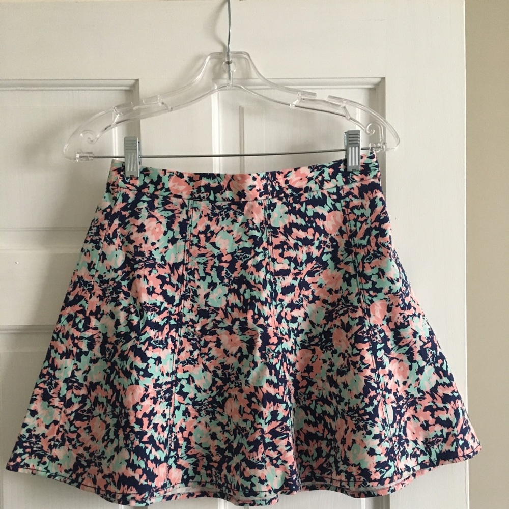 CLUB MONACO floral skirt